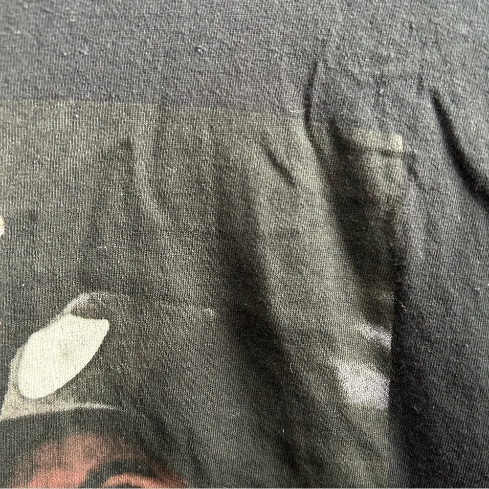 Ice Cube Black Graphic Rapper Tshirt Size Large - 